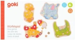 Goki Würfelspiel Tiere (Kinderspiel)