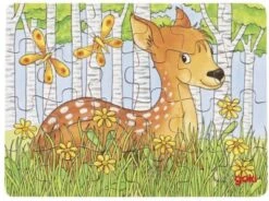 Goki Minipuzzle Waldtiere, 6 Stück 13 Goki Minipuzzle Waldtiere, 6 Stück -Goki Verkaufsgeschäft 12355999 06