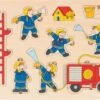 Goki Aufstellpuzzle Feuerwehr