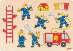 Goki Aufstellpuzzle Feuerwehr