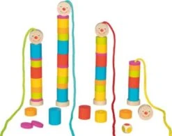 Goki Fädelspiel Kleine Raupe