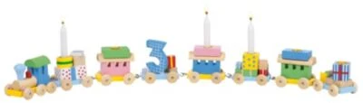 Goki Geburtstagszug, Lok Mit 7 Anhängern 4 Goki Geburtstagszug, Lok Mit 7 Anhängern – Bild 2