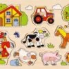 Goki Holzpuzzle Bauernhof