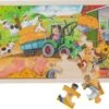 Goki Einlegepuzzle Kleiner Traktor -Goki Verkaufsgeschäft 20919019 01