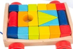 Goki Ziehwagen Mit 20 Bausteinen -Goki Verkaufsgeschäft 20919026 04