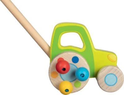 Goki Schiebefahrzeug Traktor 4 Goki Schiebefahrzeug Traktor – Bild 2