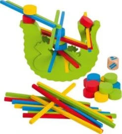 Goki Stapel- & Balancierspiel Krokodil