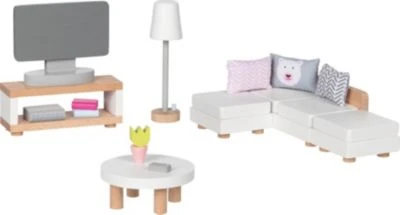 Goki Puppenmöbel Style, Wohnzimmer 3 Goki Puppenmöbel Style, Wohnzimmer