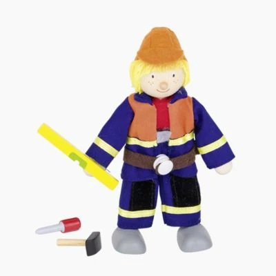 Goki Biegepuppe Bauarbeiter 1 3 Goki Biegepuppe Bauarbeiter 1