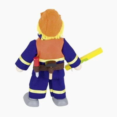 Goki Biegepuppe Bauarbeiter 1 4 Goki Biegepuppe Bauarbeiter 1 – Bild 2