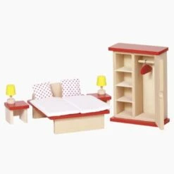 Goki Puppenmöbel Schlafzimmer Basic.
