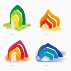 Goki Bausteine Vier Jahreszeiten -Goki Verkaufsgeschäft 26160162 04