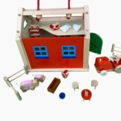 Goki Koffer Bauernhaus Mit Zubehör Aus Holz -Goki Verkaufsgeschäft 26160166 04