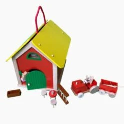 Goki Koffer Bauernhaus Mit Zubehör Aus Holz -Goki Verkaufsgeschäft 26160166 06