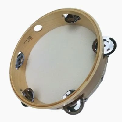 Goki Tamburin Mit 5 Schellen 4 Goki Tamburin Mit 5 Schellen – Bild 2