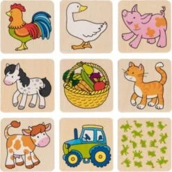 Goki Memospiel Bauernhof II