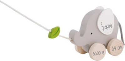 Goki Ziehtier Nachziehtier Elefant 6 Goki Ziehtier Nachziehtier Elefant – Bild 4