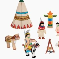 Goki Biegepuppen Ureinwohner Nordamerikas -Goki Verkaufsgeschäft 28949023 02