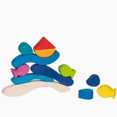 Goki Bausteine Wasserwelt 6 Goki Bausteine Wasserwelt – Bild 4