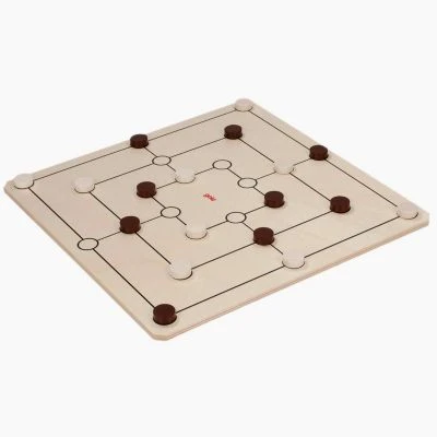 Goki XXL Spiele-Set Dame Und Mühle 3 Goki XXL Spiele-Set Dame Und Mühle