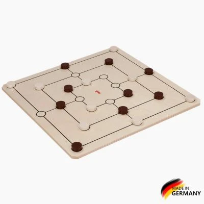 Goki XXL Spiele-Set Dame Und Mühle 5 Goki XXL Spiele-Set Dame Und Mühle – Bild 3