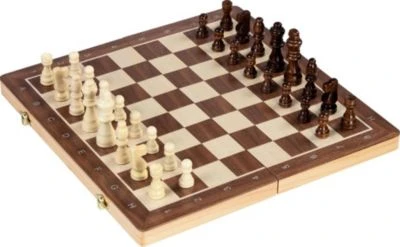 Goki Schach/Dame Spiel 2in1, Magnetisch 3 Goki Schach/Dame Spiel 2in1, Magnetisch