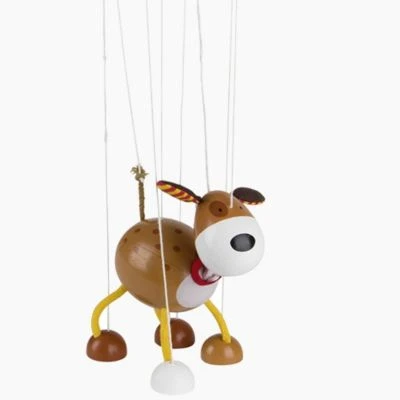 Goki Marionette Hund 4 Goki Marionette Hund – Bild 2