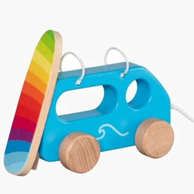 Goki Ziehfahrzeug Surfer Van 4 Goki Ziehfahrzeug Surfer Van – Bild 2