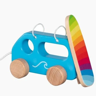 Goki Ziehfahrzeug Surfer Van 5 Goki Ziehfahrzeug Surfer Van – Bild 3