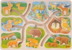 Goki Schiebepuzzle Wer Gehört Zu Wem?