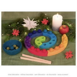 Farbsortierspiel Und Adventsspirale (goki Evolution 58354) -Goki Verkaufsgeschäft 58354 farb adventsspirale