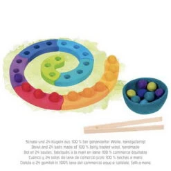 Farbsortierspiel Und Adventsspirale (goki Evolution 58354) -Goki Verkaufsgeschäft 58354 farbsortier adventsspirale