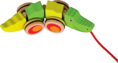 Goki Ziehtier Krokodil 4 Goki Ziehtier Krokodil – Bild 2