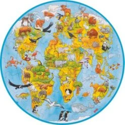 Goki XXL Puzzle 49 Teile Welt