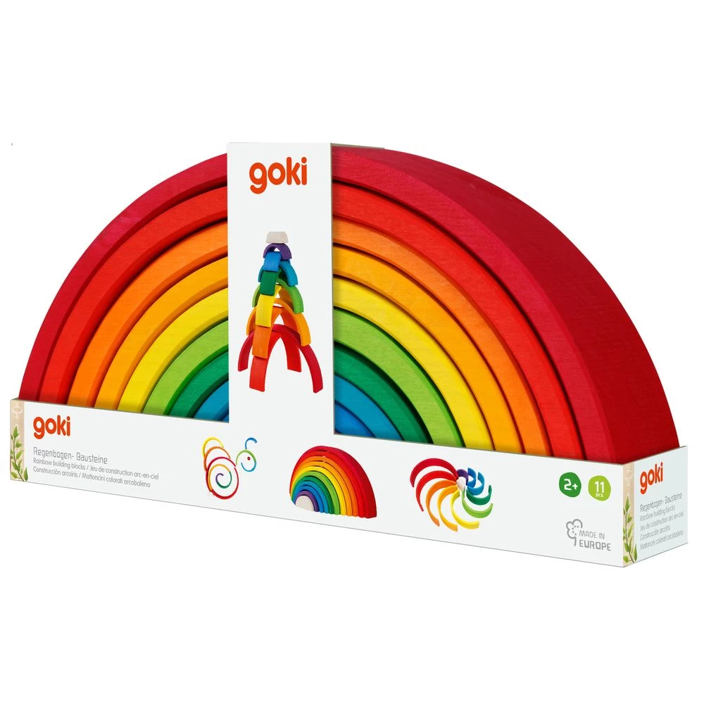 Bausteine Regenbogen (goki 58478) 3 Bausteine Regenbogen (goki 58478)