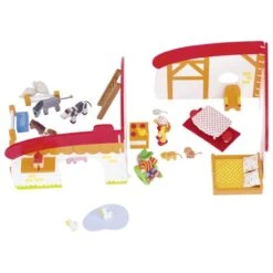 GOKI 51012 Puppenhaus Auf Der Farm