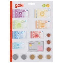 Spielgeld Tierische Taler (goki 51497) -Goki Verkaufsgeschäft goki 51497 spielgeld