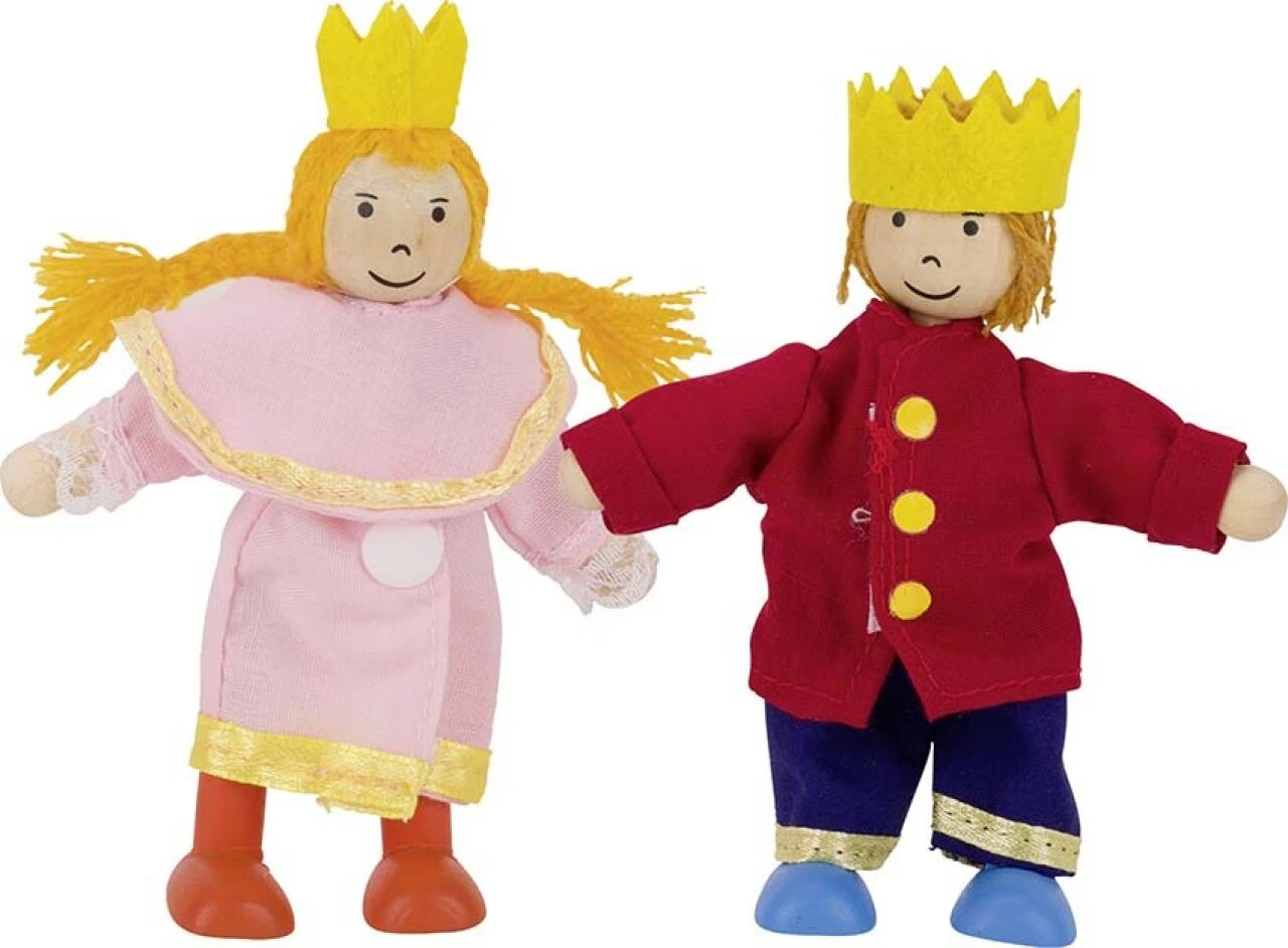 GOKI 51557 Biegepuppen Birte & Ben, Klamottenkiste 4 GOKI 51557 Biegepuppen Birte & Ben, Klamottenkiste – Bild 2