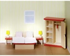 Goki 51715 Puppenmöbel Schlafzimmer, Goki Basic -Goki Verkaufsgeschäft goki 51715 puppenmobel schlafzimmer goki basic 2