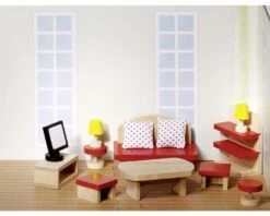 Goki 51716 Puppenmöbel Wohnzimmer, Goki Basic -Goki Verkaufsgeschäft goki 51716 puppenmobel wohnzimmer goki basic 2