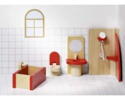 Goki 51717 Puppenmöbel Badezimmer, Goki Basic -Goki Verkaufsgeschäft goki 51717 puppenmobel badezimmer goki basic 2