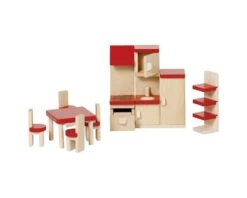 Goki 51718 Puppenmöbel Küche, Goki Basic