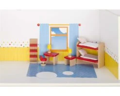 Goki 51719 Puppenmöbel Kinderzimmer, Goki Basic -Goki Verkaufsgeschäft goki 51719 puppenmobel kinderzimmer goki basic 1