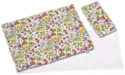 GOKI 51732 Puppenbettzeug Frühlingserwachen