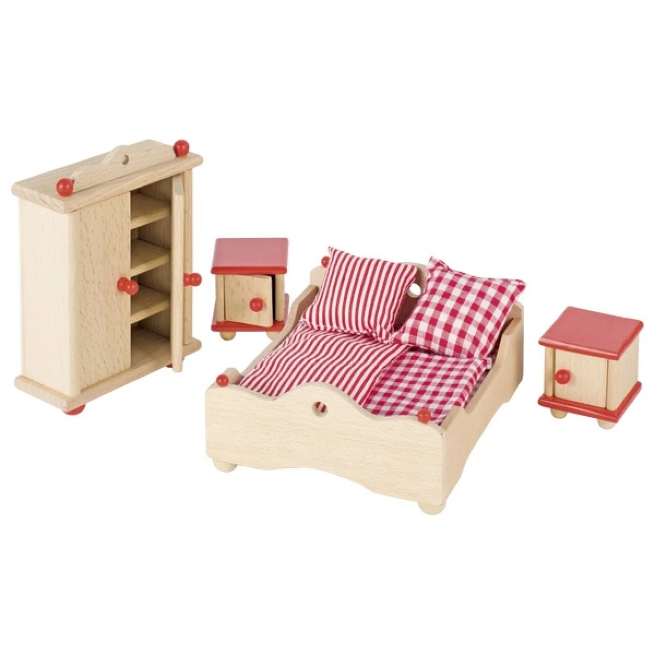 GOKI 51954 Puppenmöbel Schlafzimmer 3 GOKI 51954 Puppenmöbel Schlafzimmer