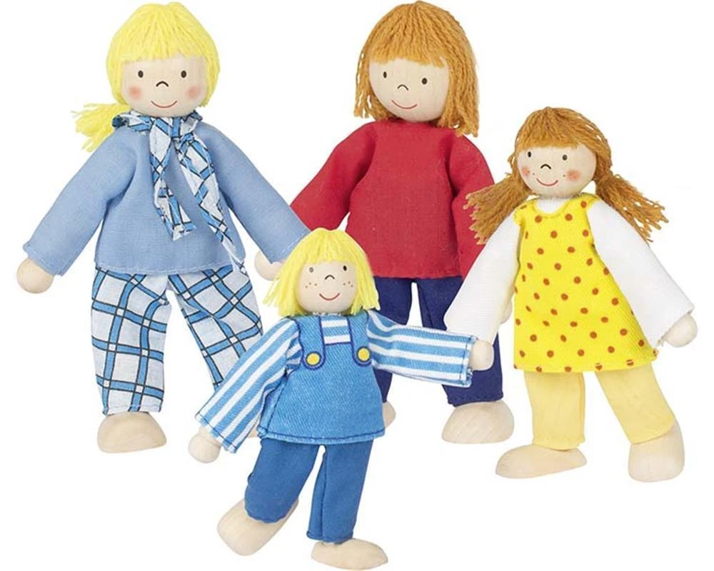 Goki 51955 Biegepuppen Junge Familie 3 Goki 51955 Biegepuppen Junge Familie