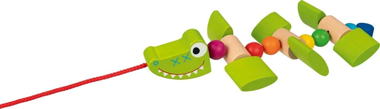 GOKI 54902 Ziehtier Krokodil 3 GOKI 54902 Ziehtier Krokodil