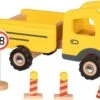 GOKI 55894 Baustellenfahrzeug Mit Verkehrsschildern -Goki Verkaufsgeschäft goki 55894 baustellenfahrzeug mit verkehrsschildern