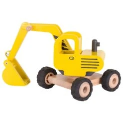 Goki 55898 Bagger 20 X 17 X 25 Cm, Holz