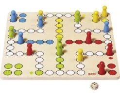 Goki 56710 Brettspiel Ludo, Goki Basic